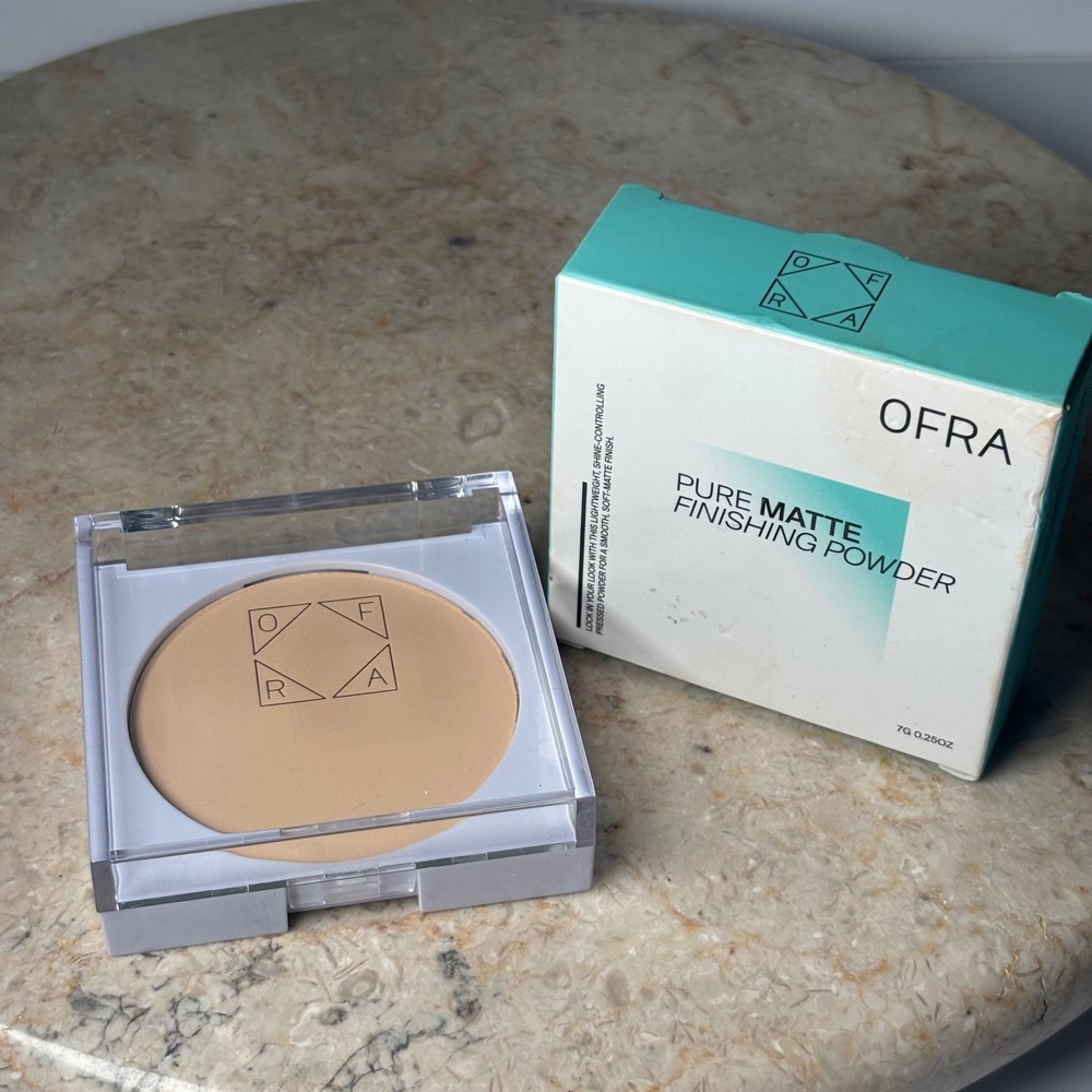 OFRA Pure Matte Finishing Powder 7g Light Pressed Setting Powder Shine Control